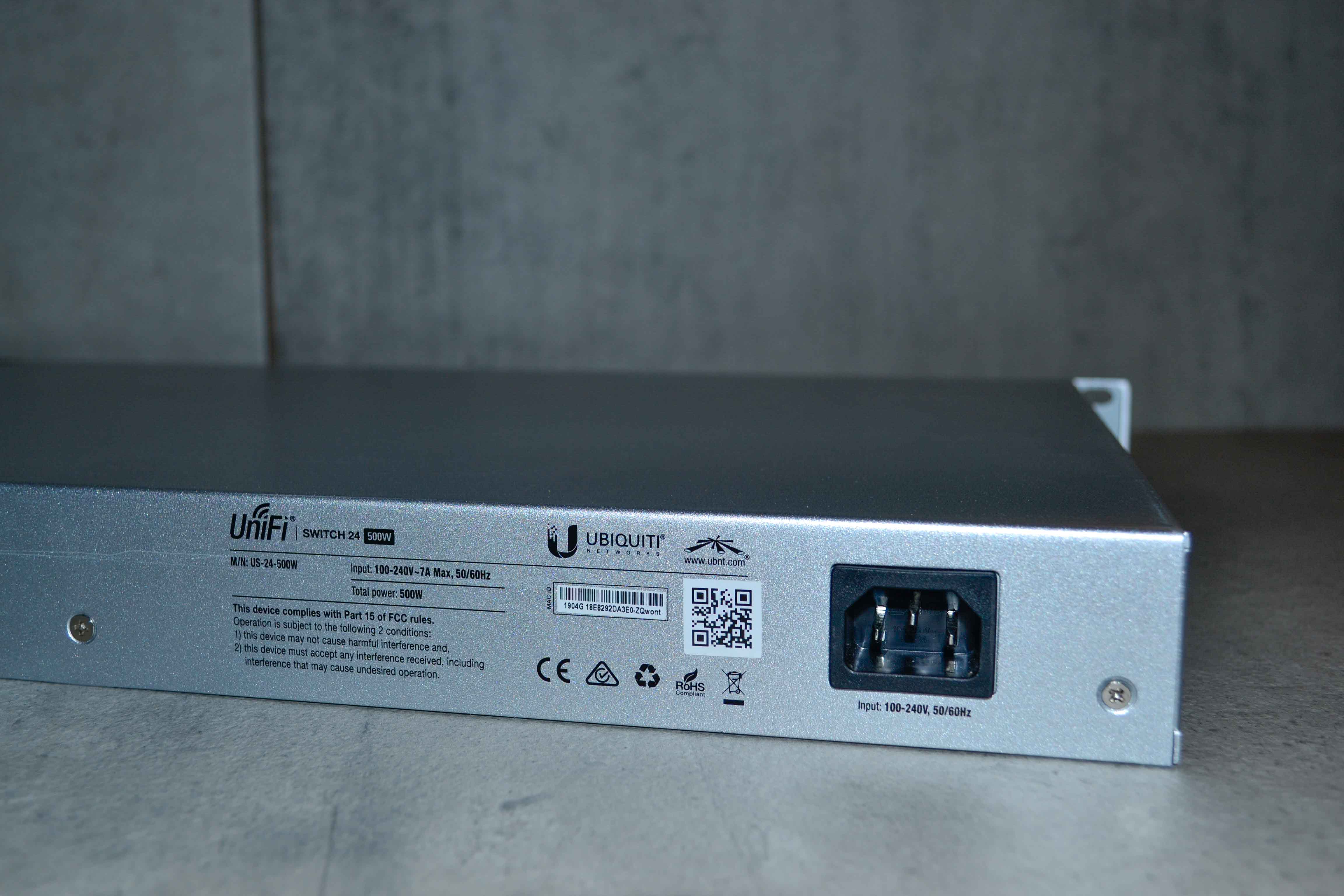 UniFi Switch 24 500W, US-24-500W