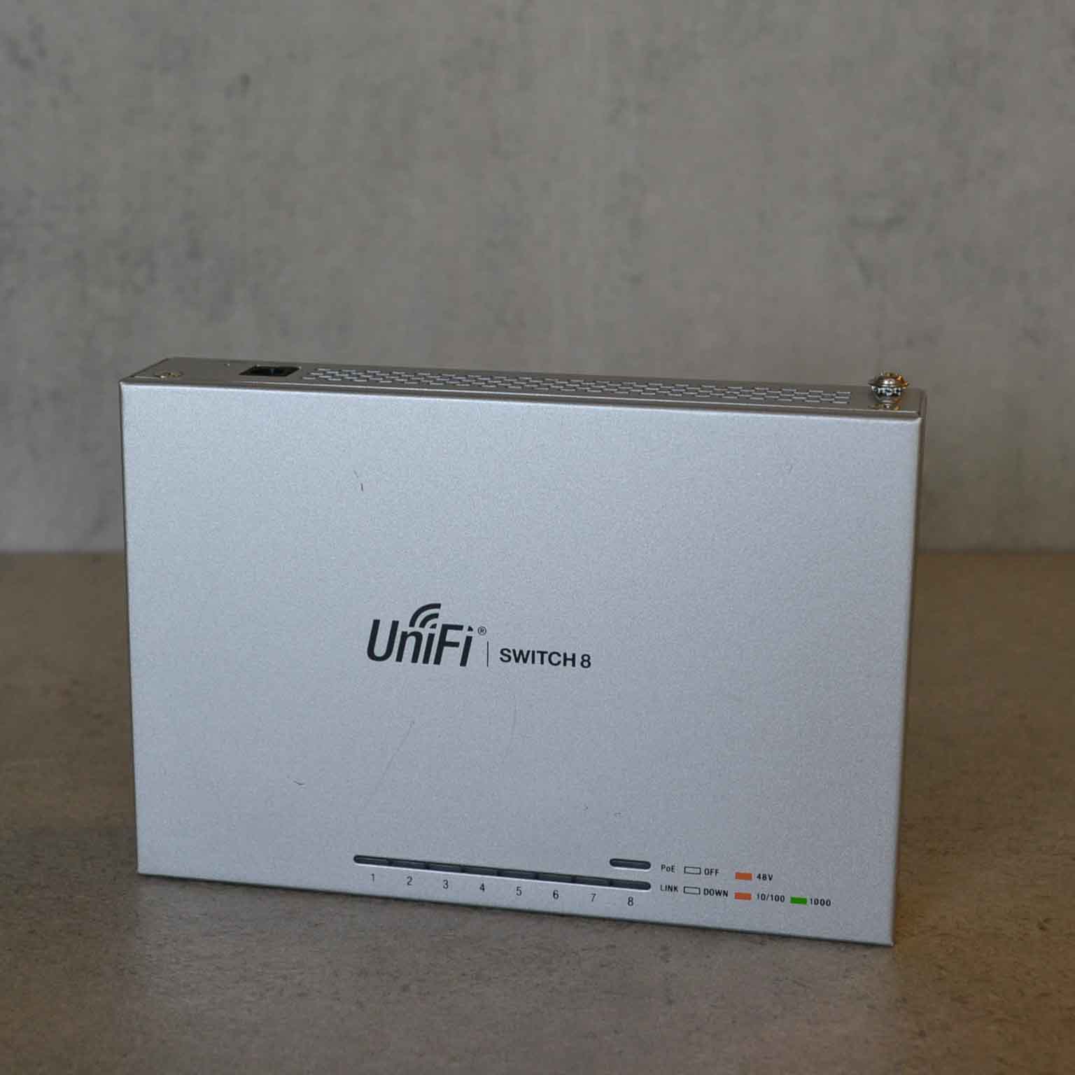 UniFi Switch 8, US-8, 24W